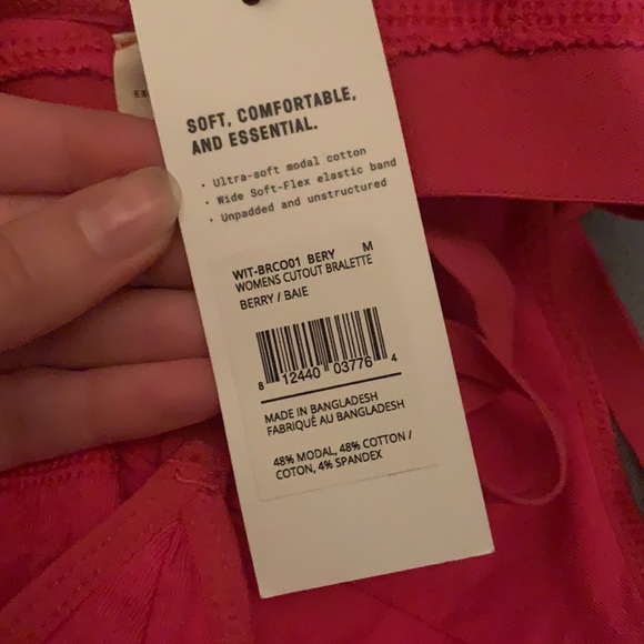 Richer Poorer Cut out Bralette Size m Pink - Picture 4 of 4